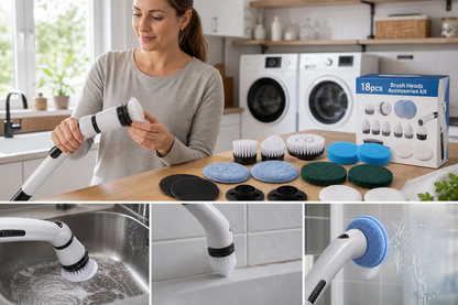 Kit 18 têtes de brosse